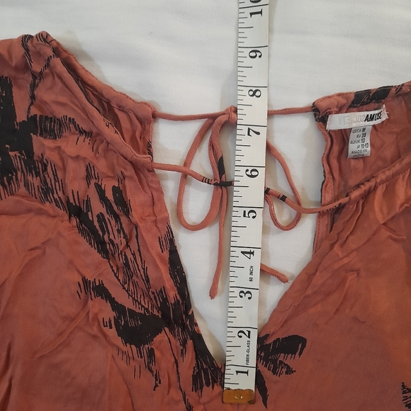 ● AMUSE Society | 100% Modal Tropical Palm Print Dress - Picture 10 of 14